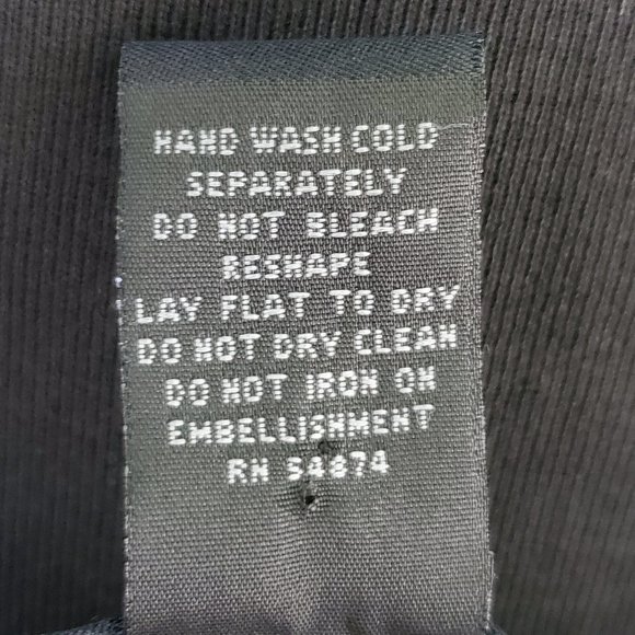 The Limited Embellished Applique Black Tank Top Size L - Picture 9 of 10